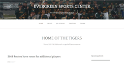 Desktop Screenshot of esctigers.com